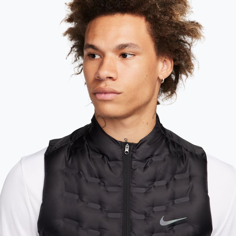 Vyriška bėgimo liemenė Nike Therma-FIT ADV Repel AeroLoft black 4