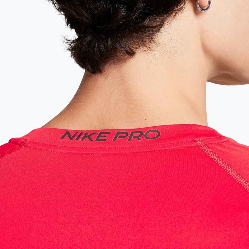 Vyriški treniruočių marškinėliai ilgomis rankovėmis Nike Pro Dri-Fit Tight Fitness university red/black 5