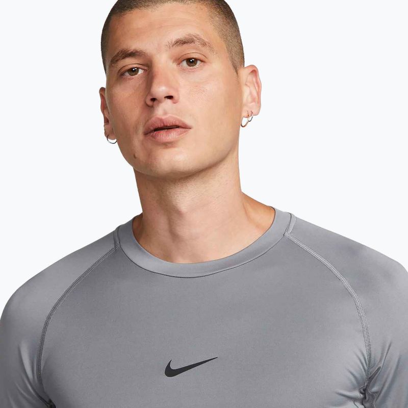 Vyriški treniruočių marškinėliai Nike Pro Dri-Fit Tight Fitness smoke grey/black 4