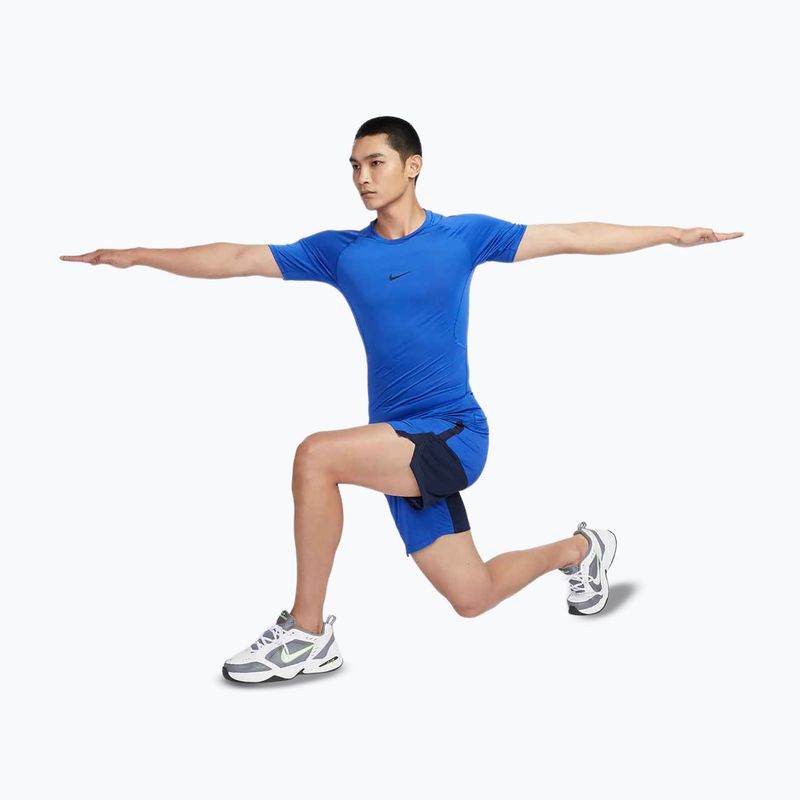 Vyriški treniruočių marškinėliai Nike Pro Dri-Fit Tight Fitness game royal/black 2
