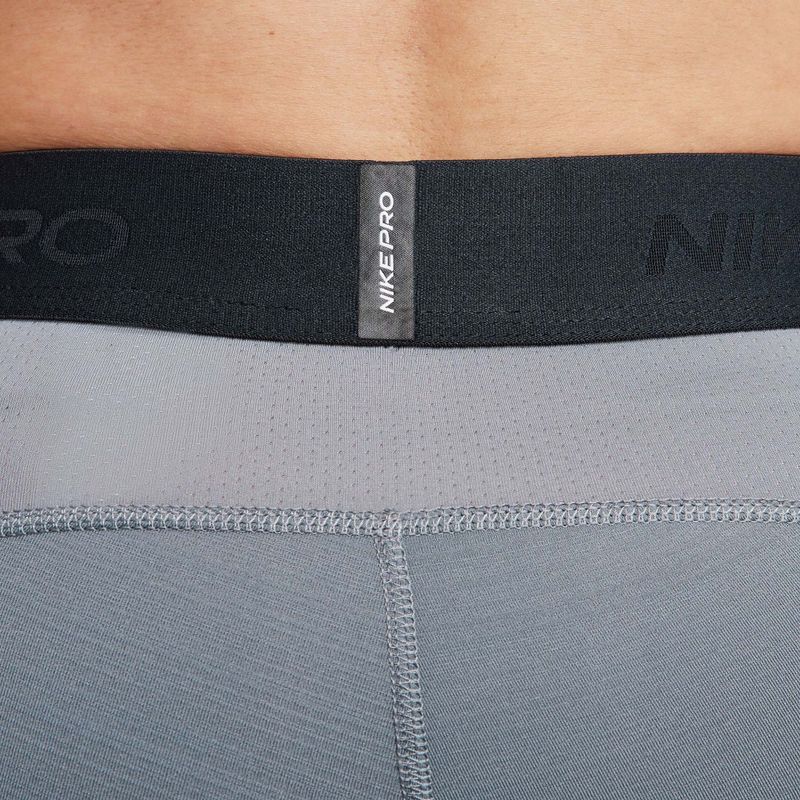 Vyriškos tamprės Nike Pro Warm smoke grey/black 5