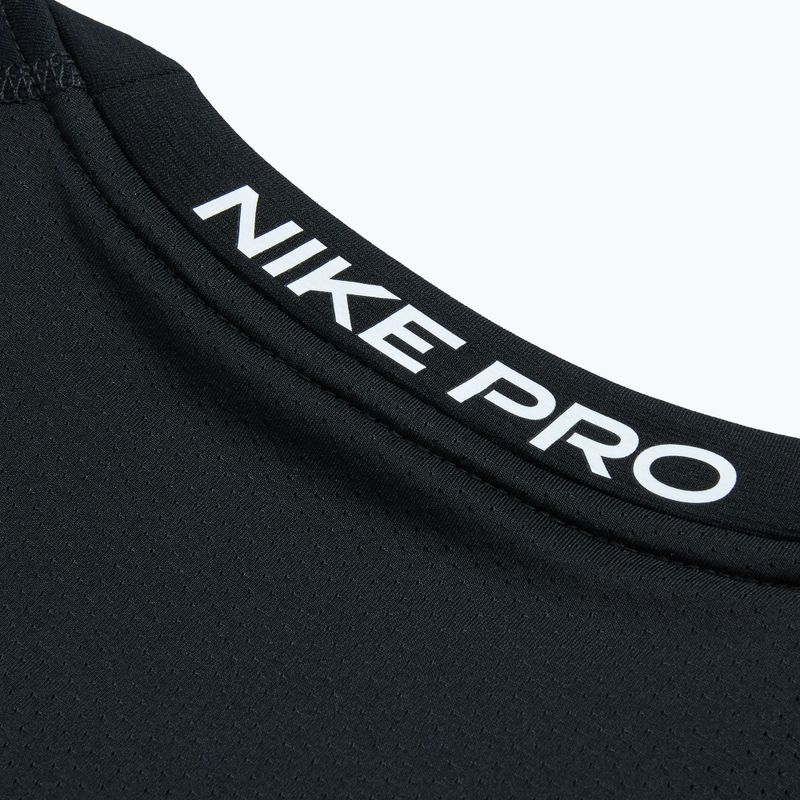 Vyriškos treniruočių kelnės su ilgomis rankovėmis Nike Pro Warm LS black/white 4