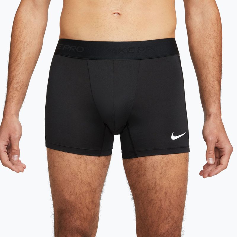 Vyriški treniruočių šortai Nike Pro Dri-Fit Brief 5" black/white 3