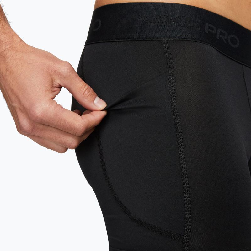 Vyriški treniruočių šortai Nike Pro Dri-Fit Brief 5" black/white 5