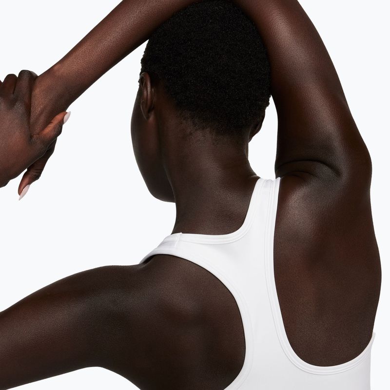 Sportinė liemenėlė Nike Swoosh Medium Support white/stone mauve/black 4