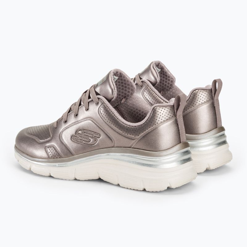 Moteriški batai SKECHERS Fashion Fit Glow Up pewter 3