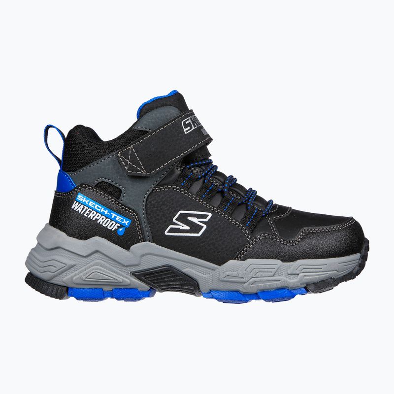 SKECHERS vaikiški trekingo batai Drollix Venture Rush black/royal 8