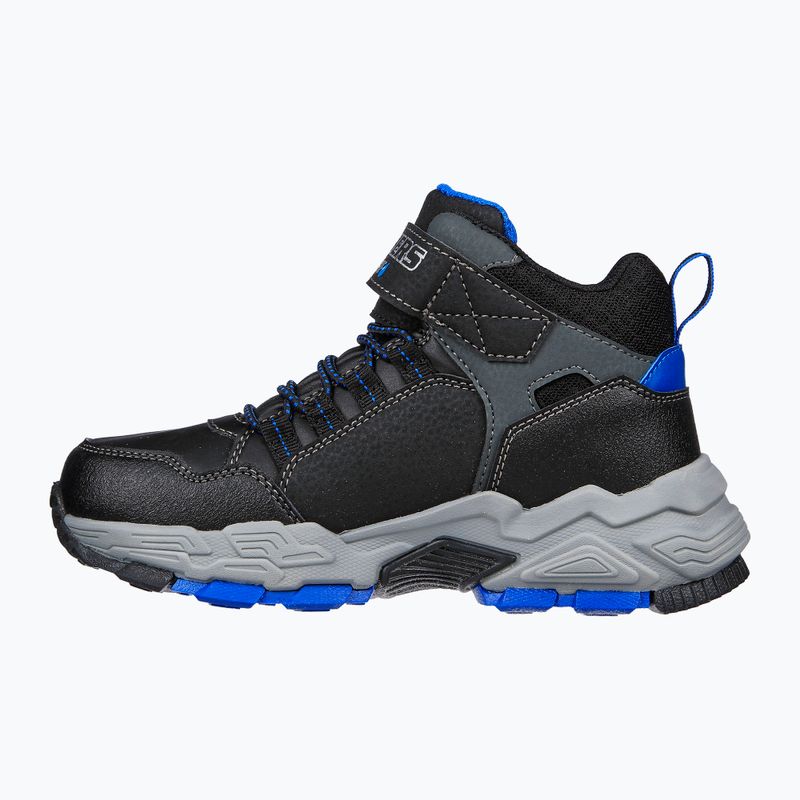 SKECHERS vaikiški trekingo batai Drollix Venture Rush black/royal 9