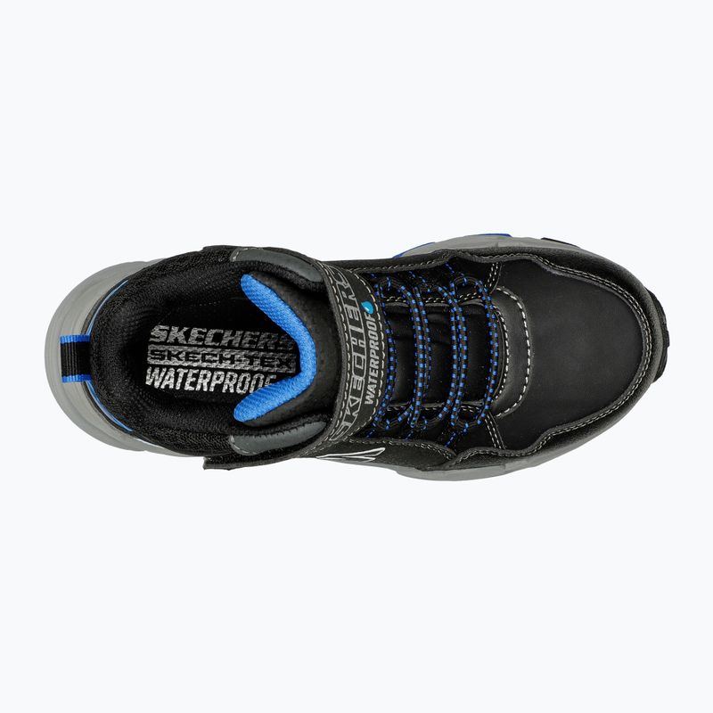 SKECHERS vaikiški trekingo batai Drollix Venture Rush black/royal 11