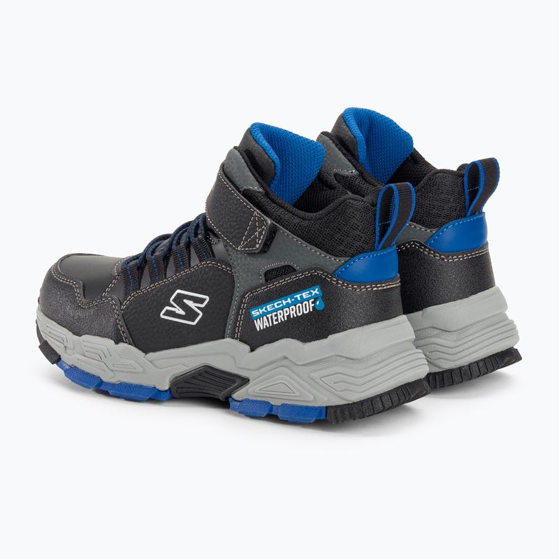 SKECHERS vaikiški trekingo batai Drollix Venture Rush black/royal 3