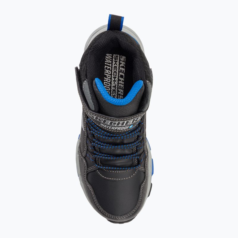 SKECHERS vaikiški trekingo batai Drollix Venture Rush black/royal 6
