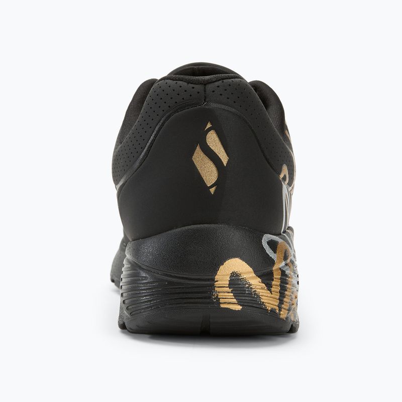 Vaikiški batai SKECHERS JGoldcrown Uno Lite Metallic Love black/gold 6