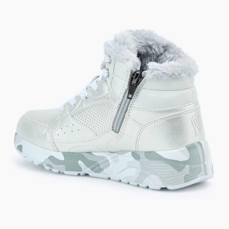 Vaikiški batai SKECHERS Uno Lite Camo Dazzle silver/grey 3