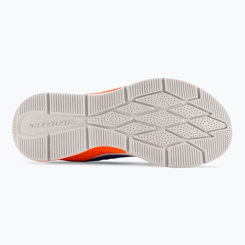 SKECHERS Microspec Max Gorvix royal/orange vaikiški treniruočių bateliai 5