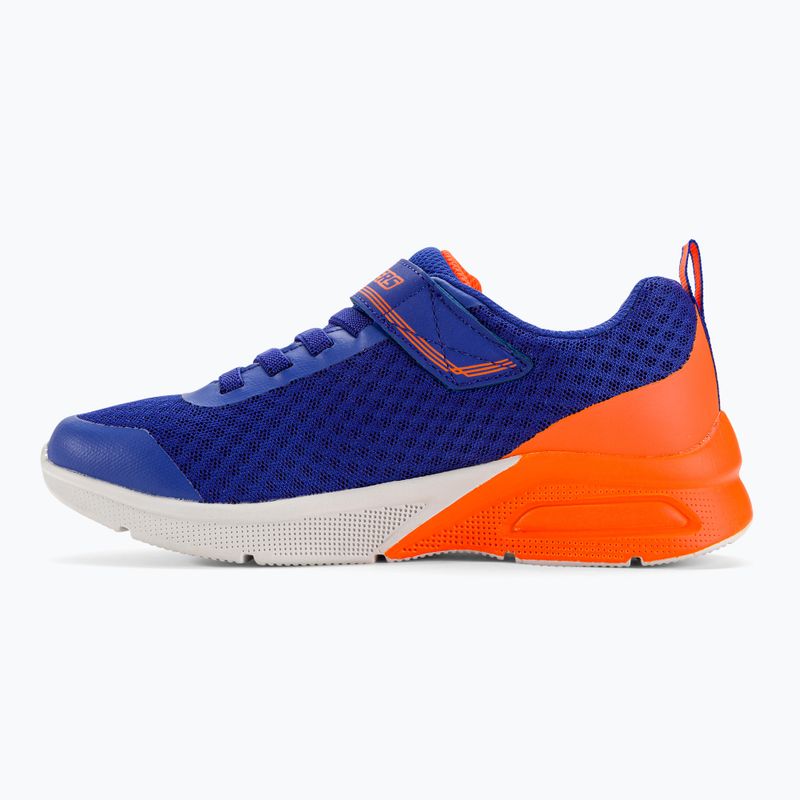 SKECHERS Microspec Max Gorvix royal/orange vaikiški treniruočių bateliai 10