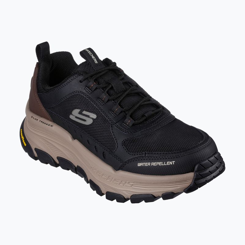 Vyriški žygio batai SKECHERS D'Lux Trekker black/natural 7