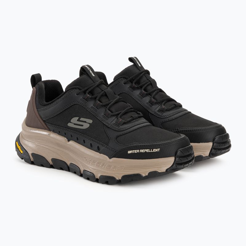 Vyriški žygio batai SKECHERS D'Lux Trekker black/natural 4