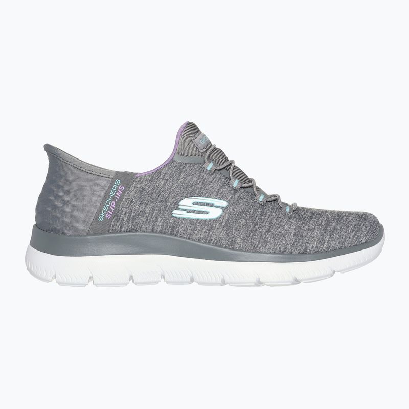 Moteriški batai SKECHERS Summits Dazzling Haze gray/mint 9