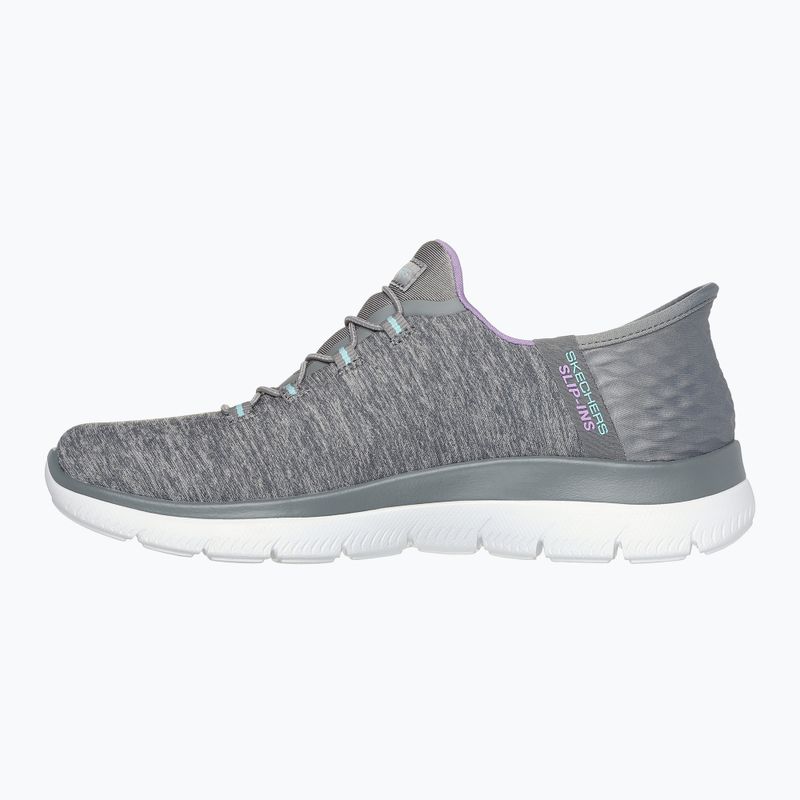 Moteriški batai SKECHERS Summits Dazzling Haze gray/mint 10
