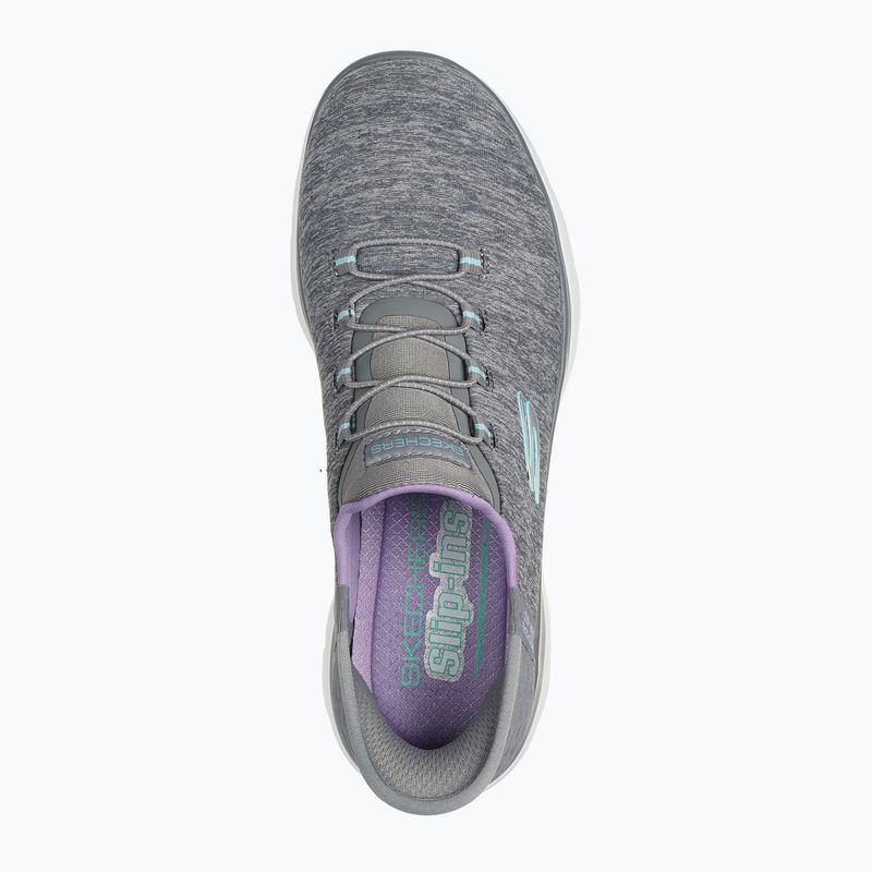 Moteriški batai SKECHERS Summits Dazzling Haze gray/mint 11