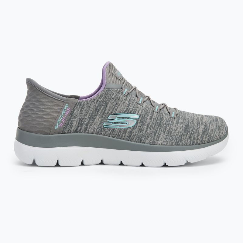 Moteriški batai SKECHERS Summits Dazzling Haze gray/mint 2