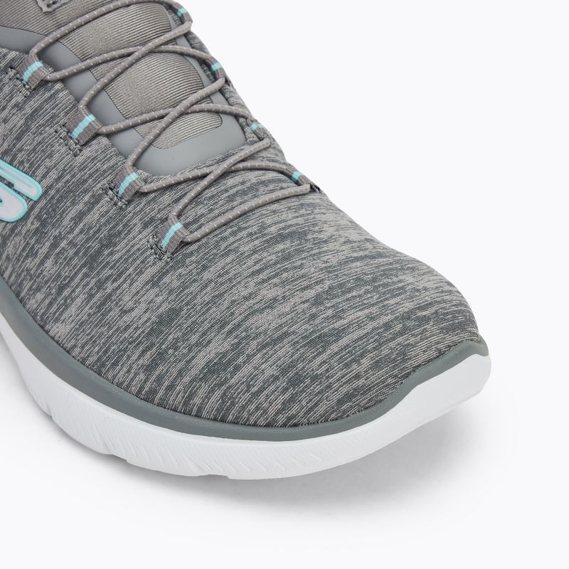 Moteriški batai SKECHERS Summits Dazzling Haze gray/mint 7