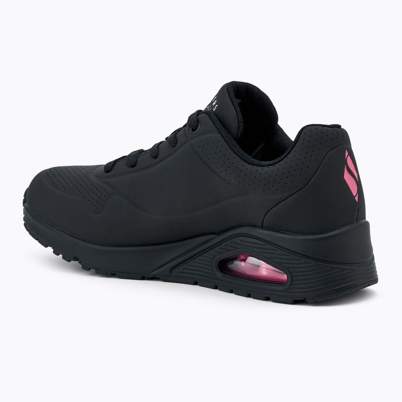 Moteriški batai  SKECHERS Uno Dripping In Love black/pink 3