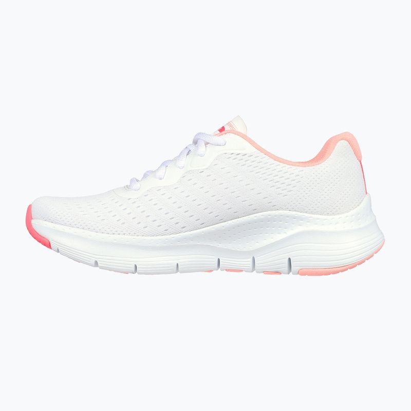 Moteriški batai SKECHERS Arch Fit Infinity Cool white/pink 2