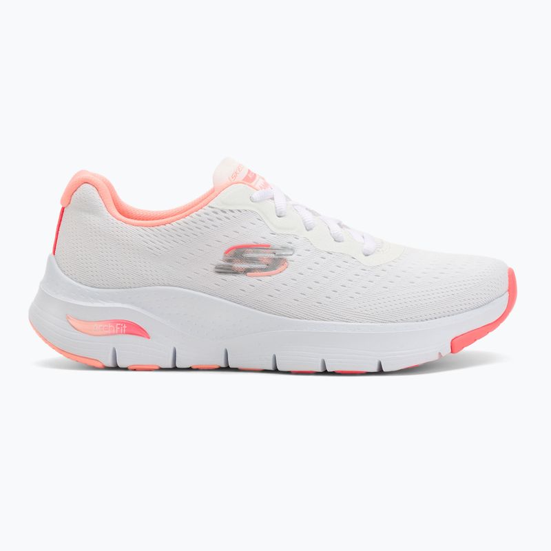 Moteriški batai SKECHERS Arch Fit Infinity Cool white/pink 2