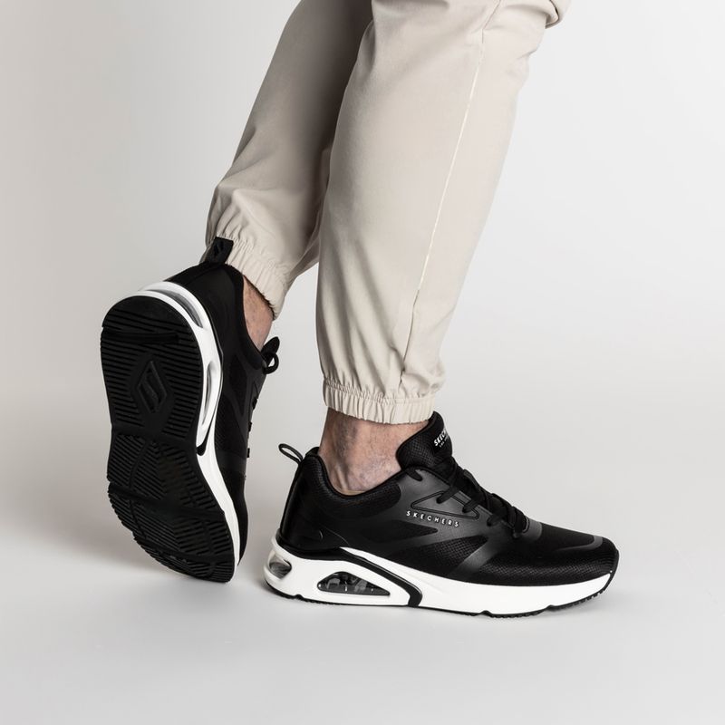 Vyriški batai SKECHERS Tres-Air Uno Revolution-Airy black/white 2