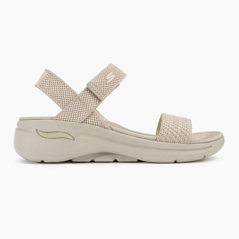 Moteriški sandalai SKECHERS Go Walk Arch Fit Sandal Polished beige 2