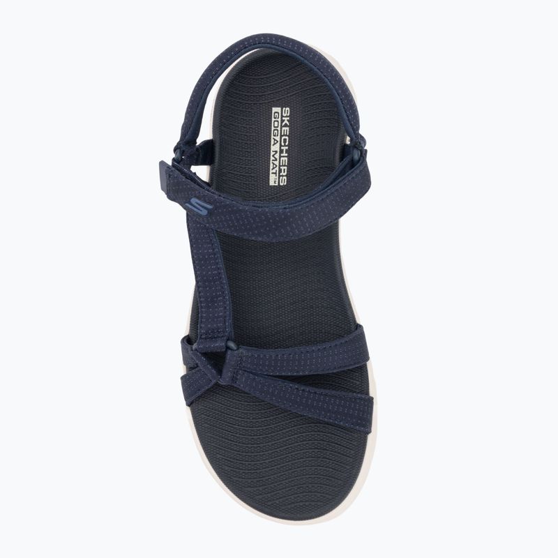 Moteriški sandalai SKECHERS Go Walk Flex Sandal Sublime navy 5