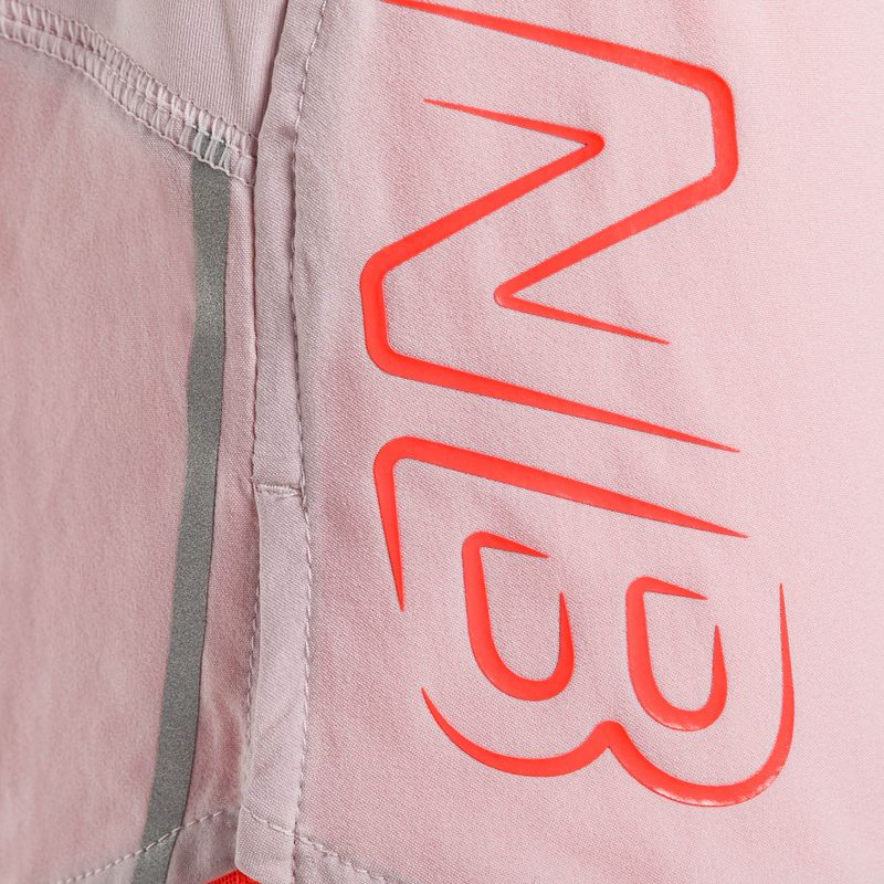 Moterų New Balance Printed Impact Run 2In1 Pink Bėgimo šortai WS21271SOI 8