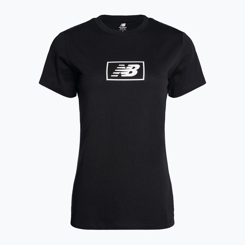 Moterų marškinėliai New Balance Essentials Cotton Jersey black 4