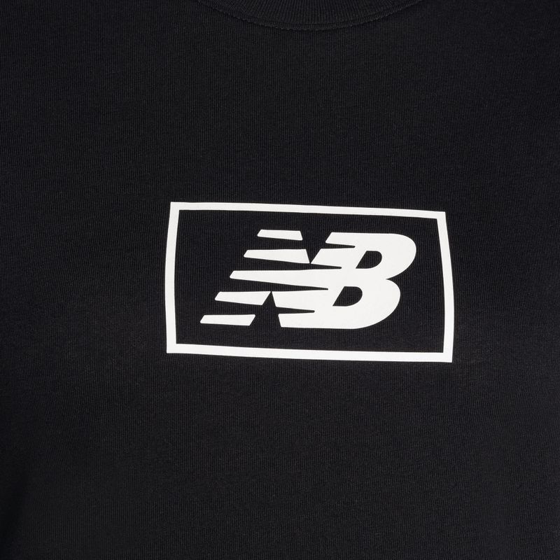Moterų marškinėliai New Balance Essentials Cotton Jersey black 6