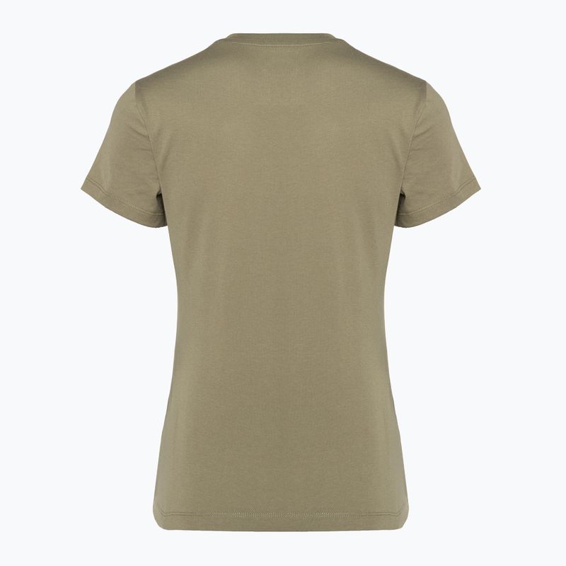 Moterų marškinėliai New Balance Essentials Cotton Jersey green 5