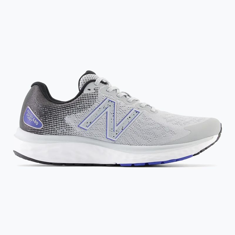 Vyriški bėgimo bateliai New Balance M680V7 aluminium grey 10