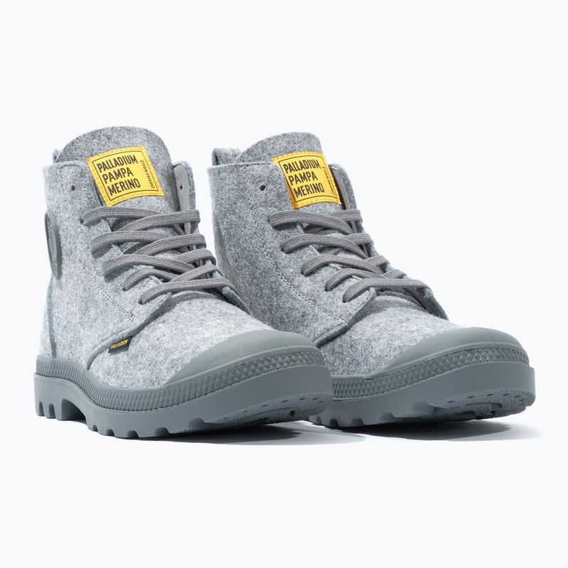 Batai Palladium Pampa Hi Merino grey 10