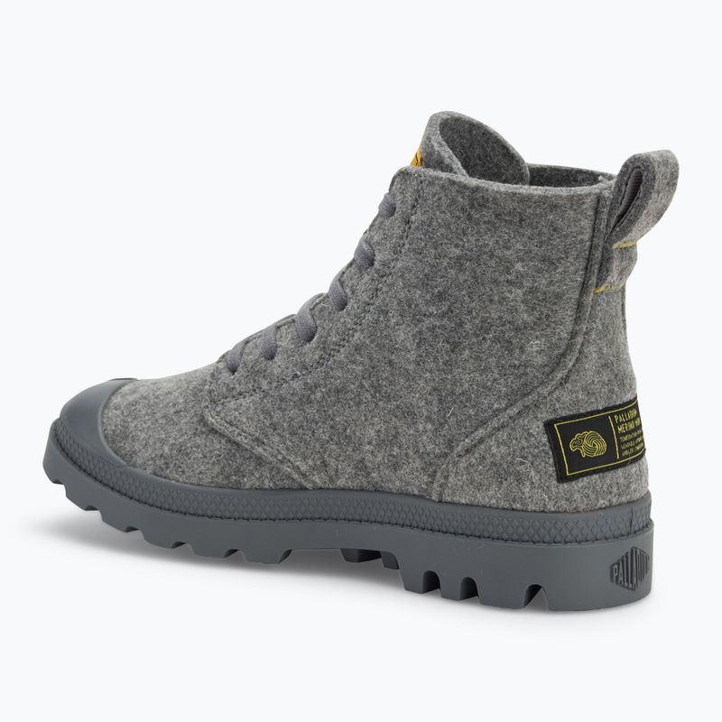 Batai Palladium Pampa Hi Merino grey 3