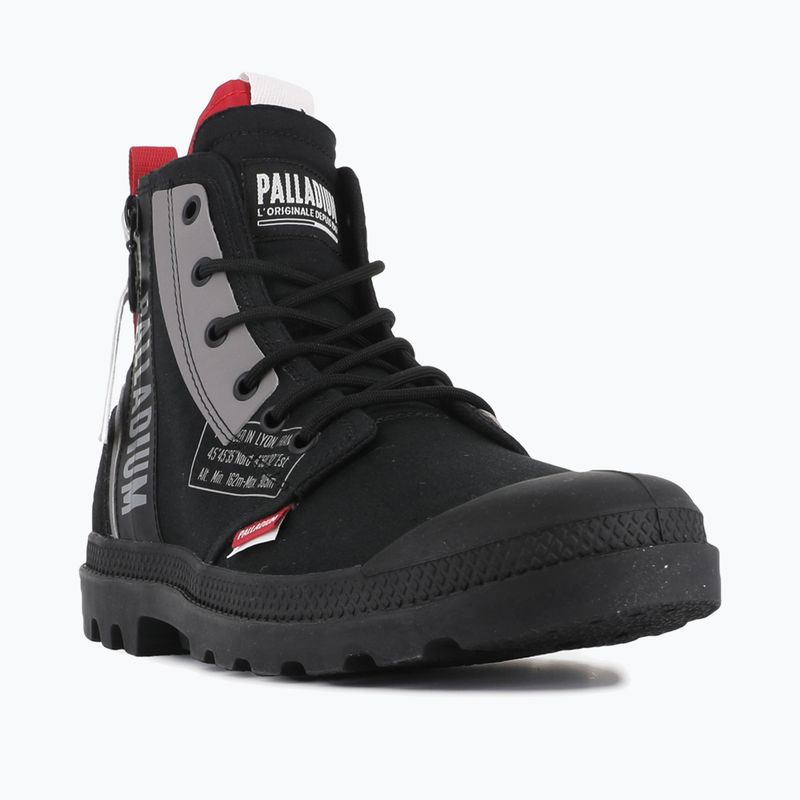 Batai Palladium Pampa Hi Dare Zip juoda/juoda