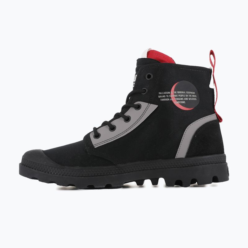 Batai Palladium Pampa Hi Dare Zip juoda/juoda 3