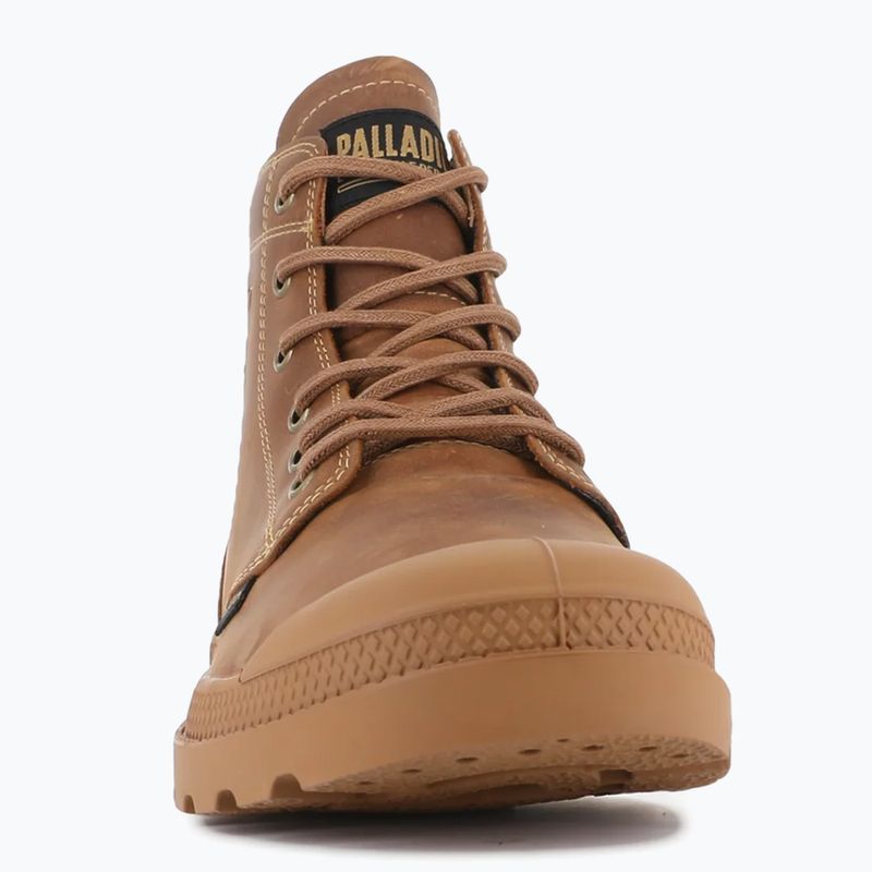 Palladium Pampa Zip Lth Legacy raudonmedžio spalvos batai 12