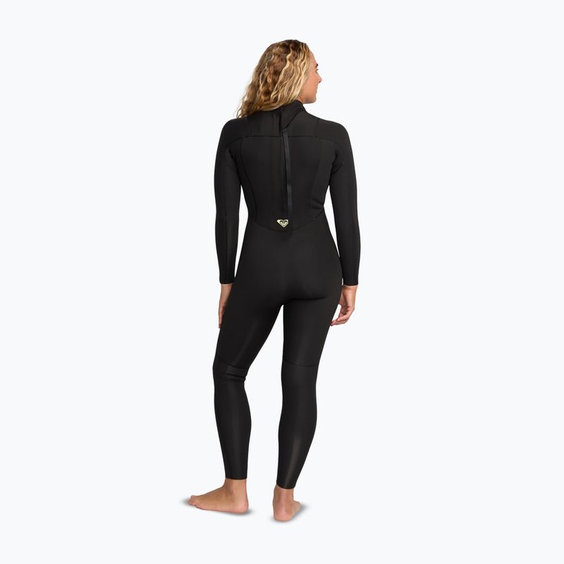 Moteriškas plaukimo hidrokostiumas ROXY 3/2 mm Prologue+ Back Zip black 2