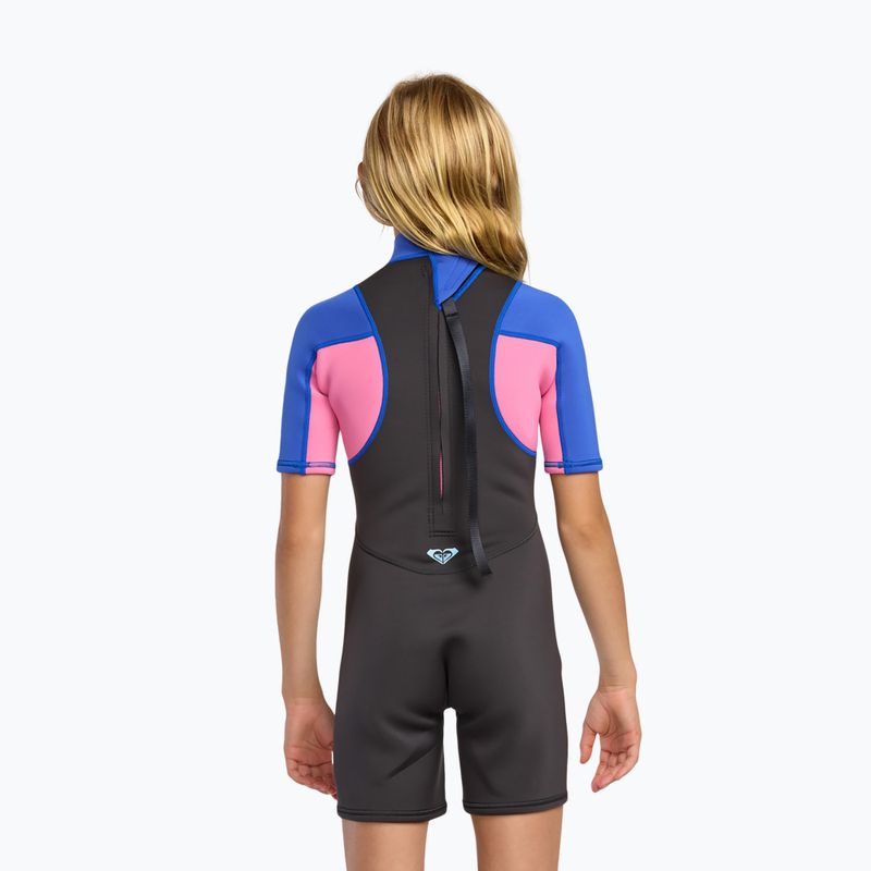 Vaikiškas plaukimo hidrokostiumas ROXY Prologue+ Springsuit 2/2 mm cobalt 2