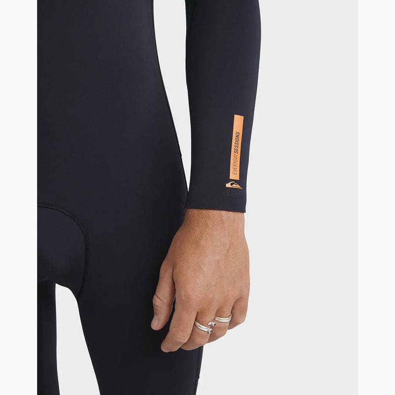 Vyriškas plaukimo hidrokostiumas Quiksilver Everyday Sessions 3/2 mm Chest Zip jade 8