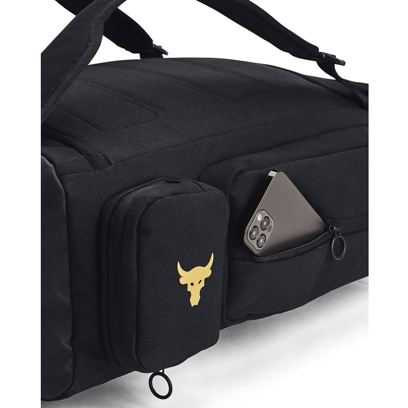 Vyriška turistinė kuprinė Under Armour Project Rock black/black/metallic gold 6