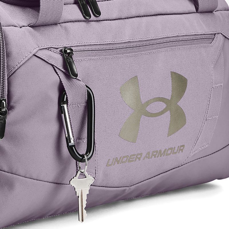 Krepšys Under Armour Undeniable 5.0 Duffle XS 23 l violet gray/metallic champagne gold 7