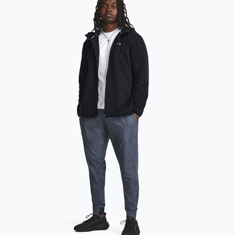 Vyriška treniruočių striukė Under Armour Essential Swacket black/pitch gray 2