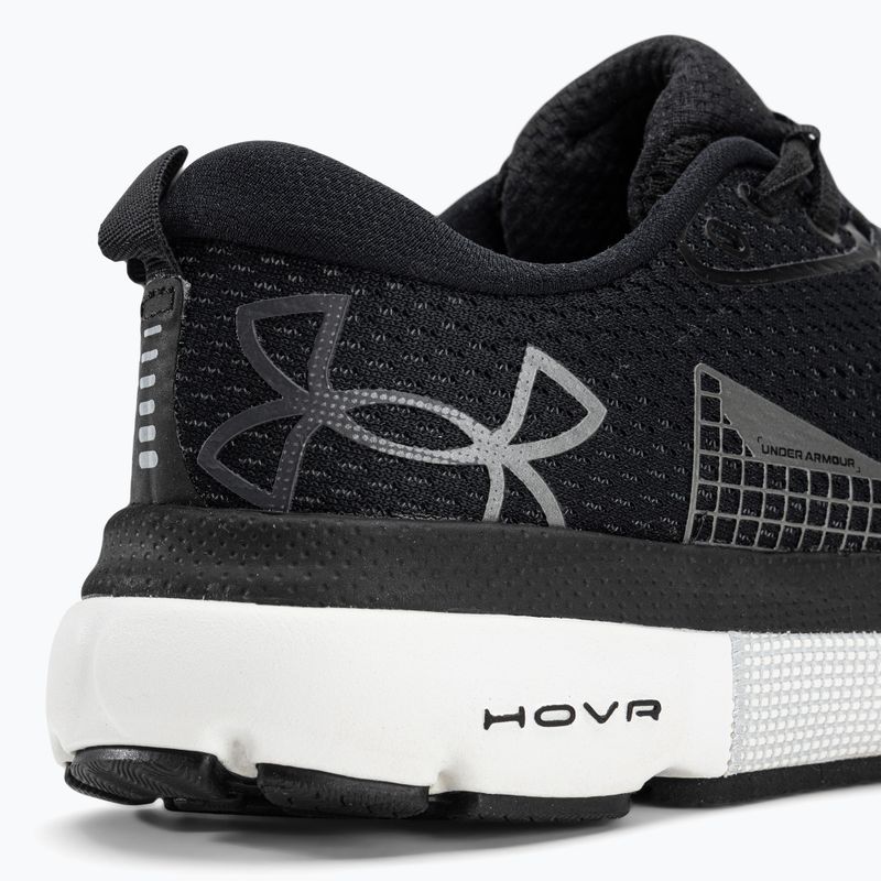 "Under Armour Hovr Infinite 5" juodi moteriški bėgimo bateliai 8