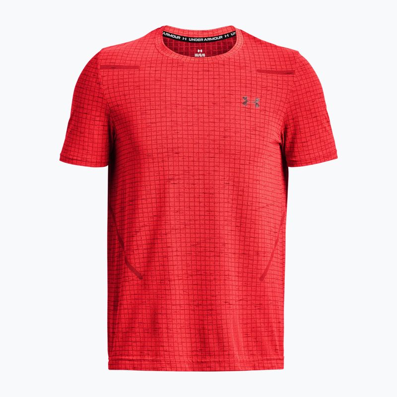 Vyriški "Under Armour" besiūliai "Seamless Grid beta/dark maroon" treniruočių marškinėliai 4
